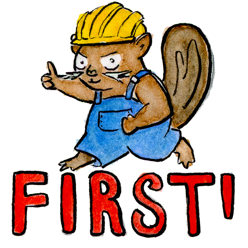 First slide button